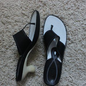 CLARKS heeled sandal